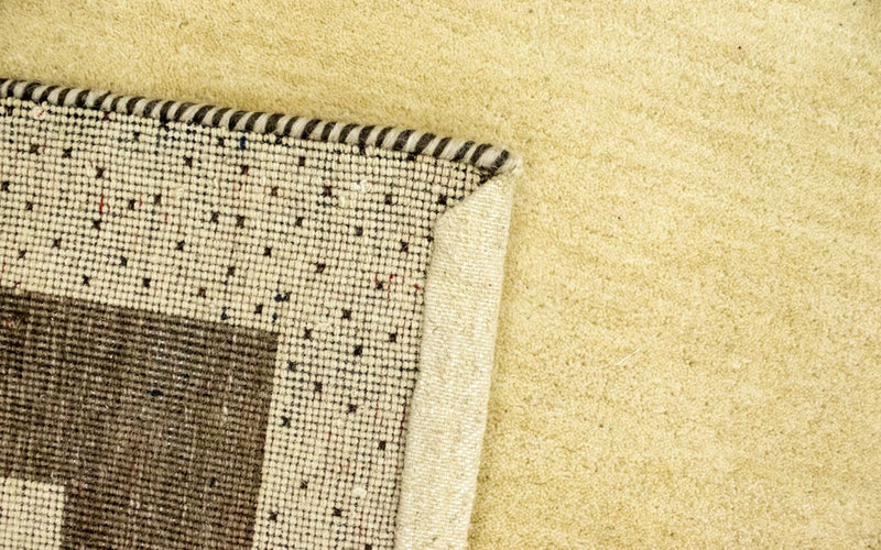 Loribaft Teppich Perser 122x184cm - Wollteppich - beige