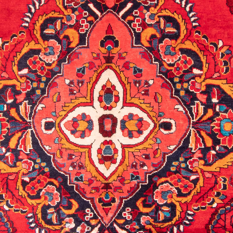 Hamadan Teppich 242x341cm - Perserteppich - rot