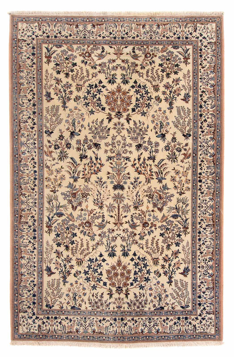 China Seide Teppich 156x240cm - Orientteppich - beige