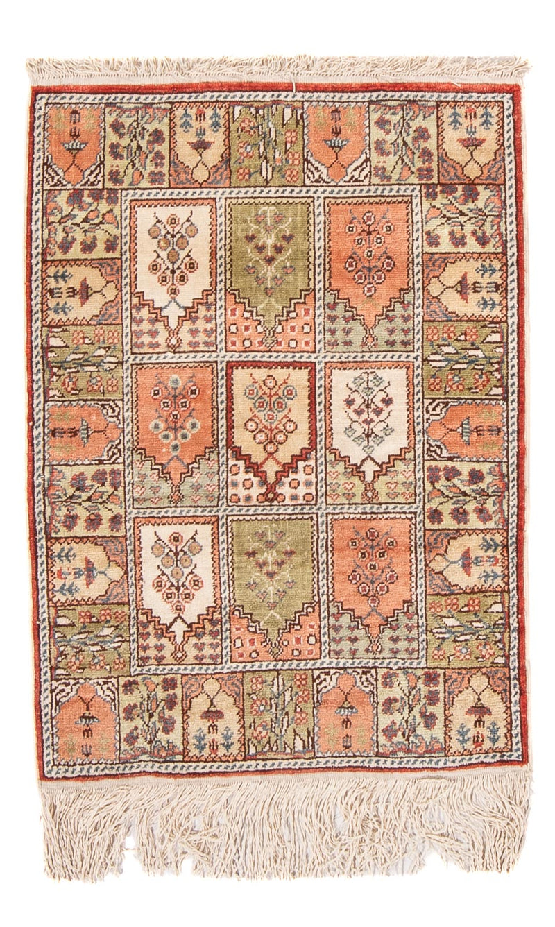 Hereke Teppich 45x59cm - Orientteppich - mehrfarbig