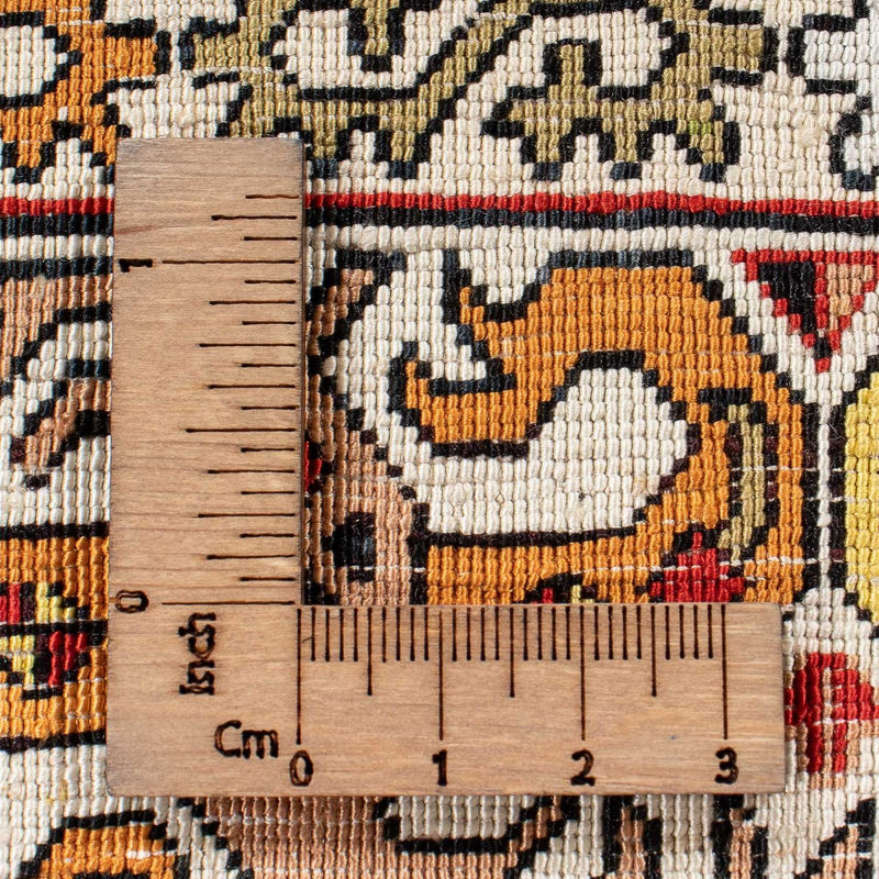 Hereke Teppich 72x119cm - Orientteppich - mehrfarbig