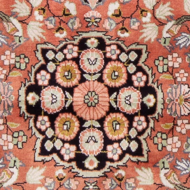 China Seide Teppich 62x93cm - Orientteppich - rot