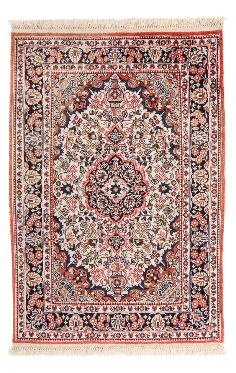 China Seide Teppich 63x91cm - Orientteppich - beige
