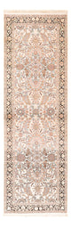 Kaschmir Seide Teppich 96x280cm - Orientteppich - rosa
