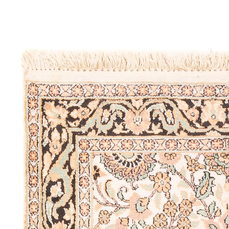 Kaschmir Seide Teppich 96x280cm - Orientteppich - rosa