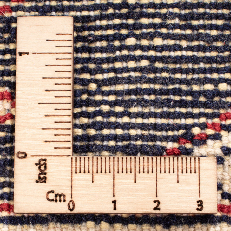 Turkaman Teppich 64x87cm - Orientteppich - dunkelblau