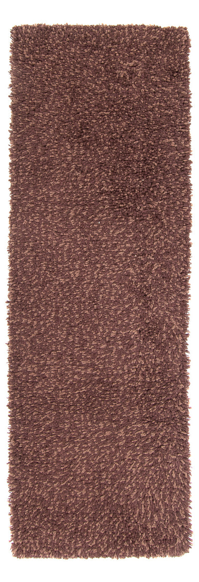 Shaggy Teppich 67x207cm - braun