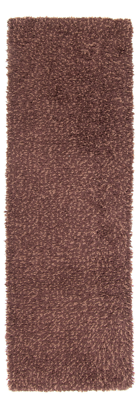 Shaggy Teppich 67x207cm - braun