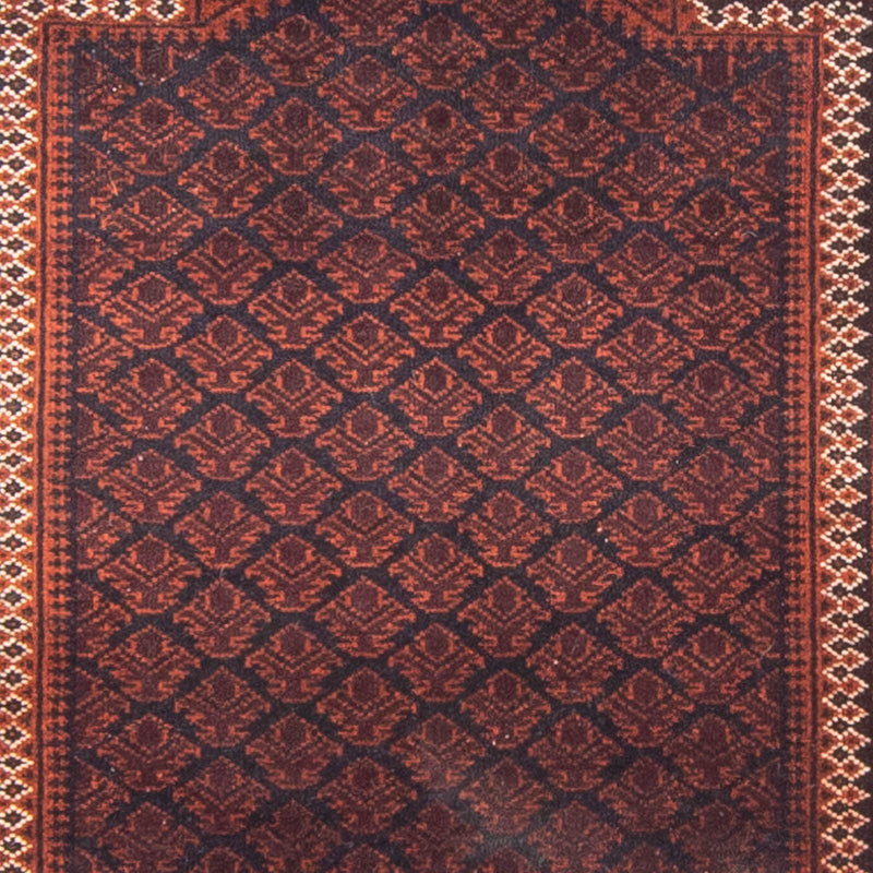 Belutsch Teppich - Gebetsteppich - 86 x 130 cm - dunkelblau