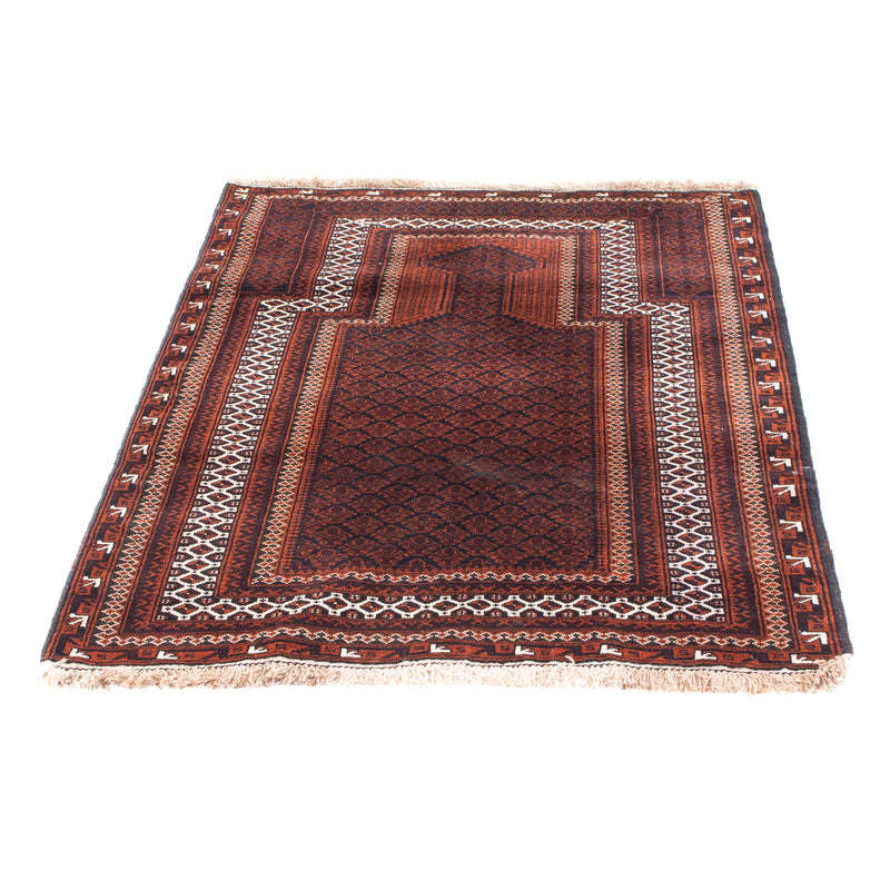 Belutsch Teppich - Gebetsteppich - 86 x 130 cm - dunkelblau