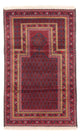 Belutsch Teppich 80x141cm - Orientteppich - dunkelblau