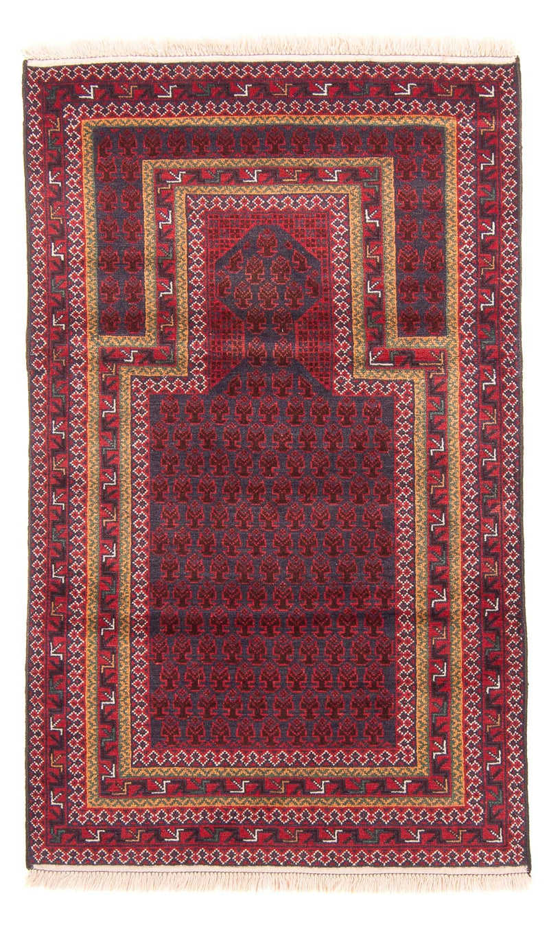 Belutsch Teppich 80x141cm - Orientteppich - dunkelblau