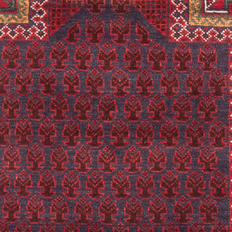 Belutsch Teppich 80x141cm - Orientteppich - dunkelblau