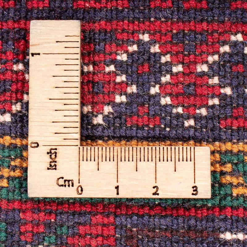 Belutsch Teppich 80x141cm - Orientteppich - dunkelblau