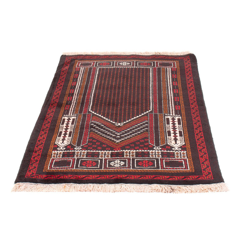 Belutsch Teppich - Gebetsteppich - 86 x 130 cm - dunkelblau