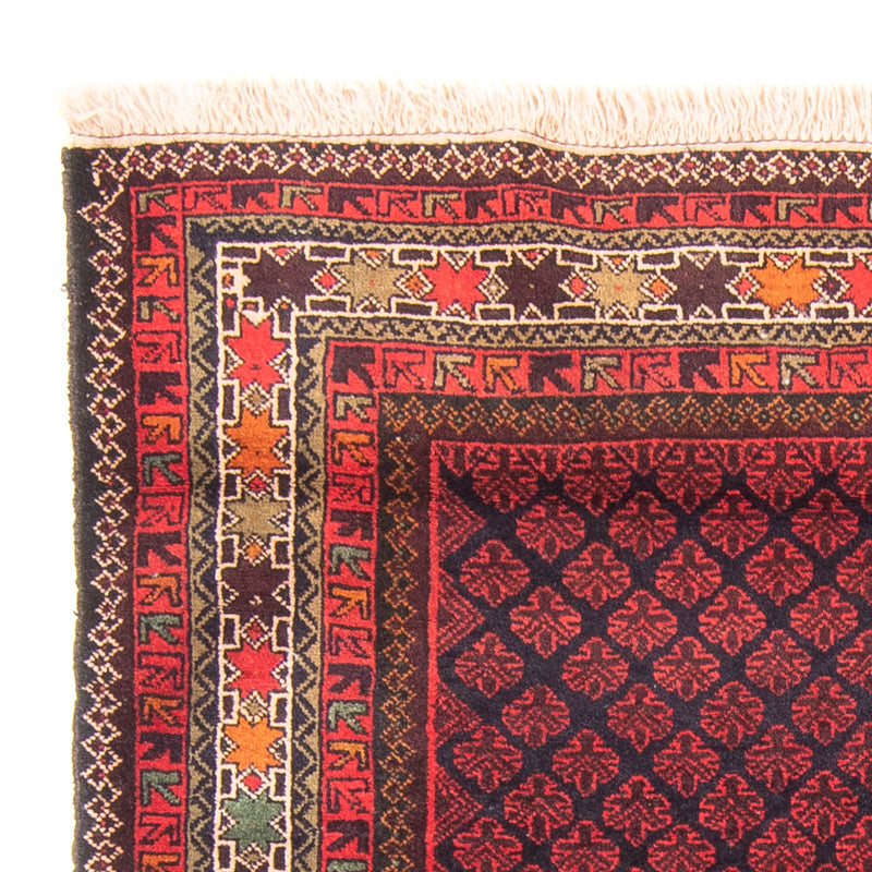 Belutsch Teppich 90x157cm - Orientteppich - dunkelblau