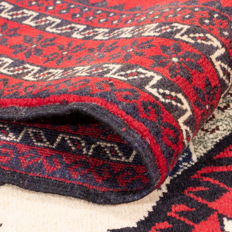 Belutsch Teppich 89x138cm - Orientteppich - rot