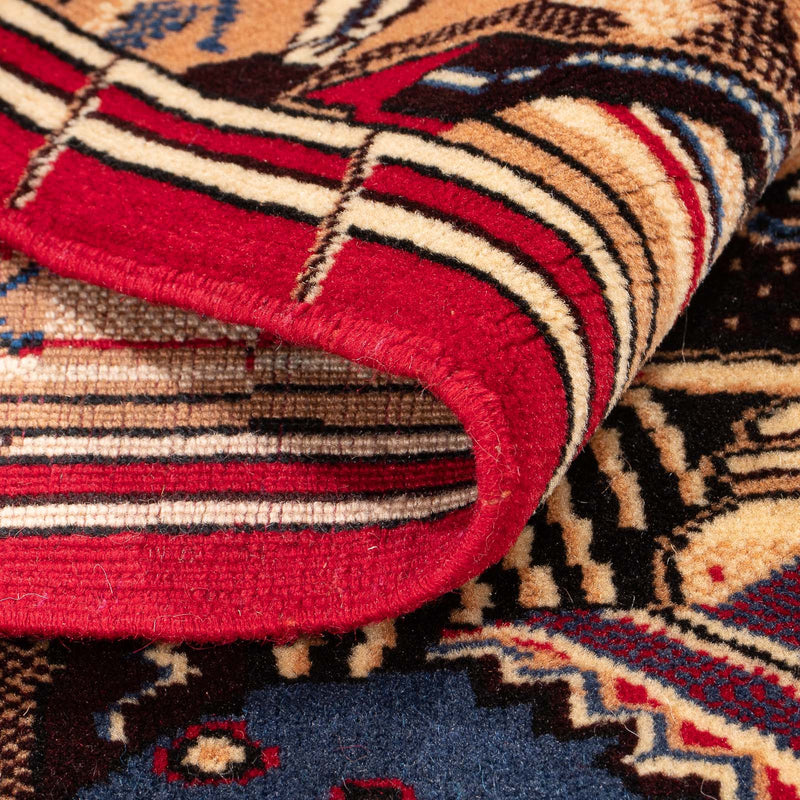 Belutsch Teppich 89x124cm - Orientteppich - mehrfarbig