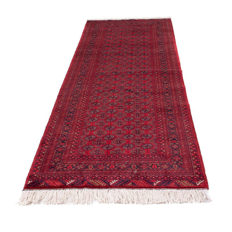 Läufer Afghan - Buchara - 80 x 290 cm - rot