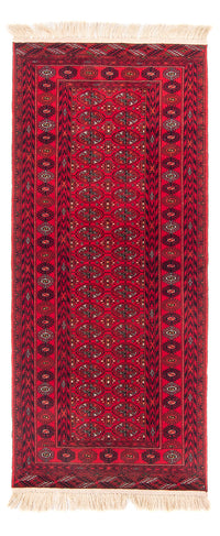 Afghan Teppich 80x200cm - Orientteppich - rot – product image