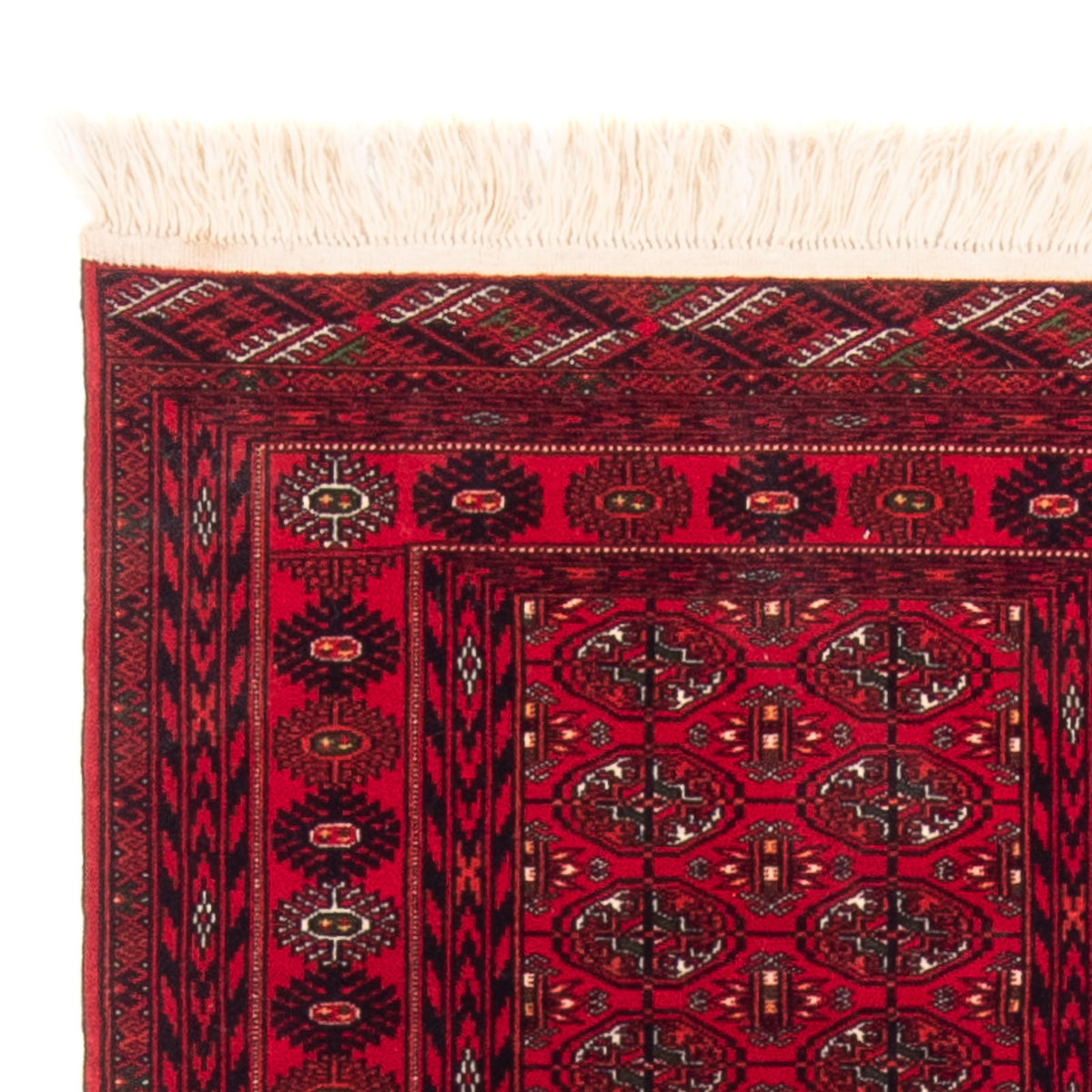 Afghan Teppich 82x190cm - Orientteppich - rot