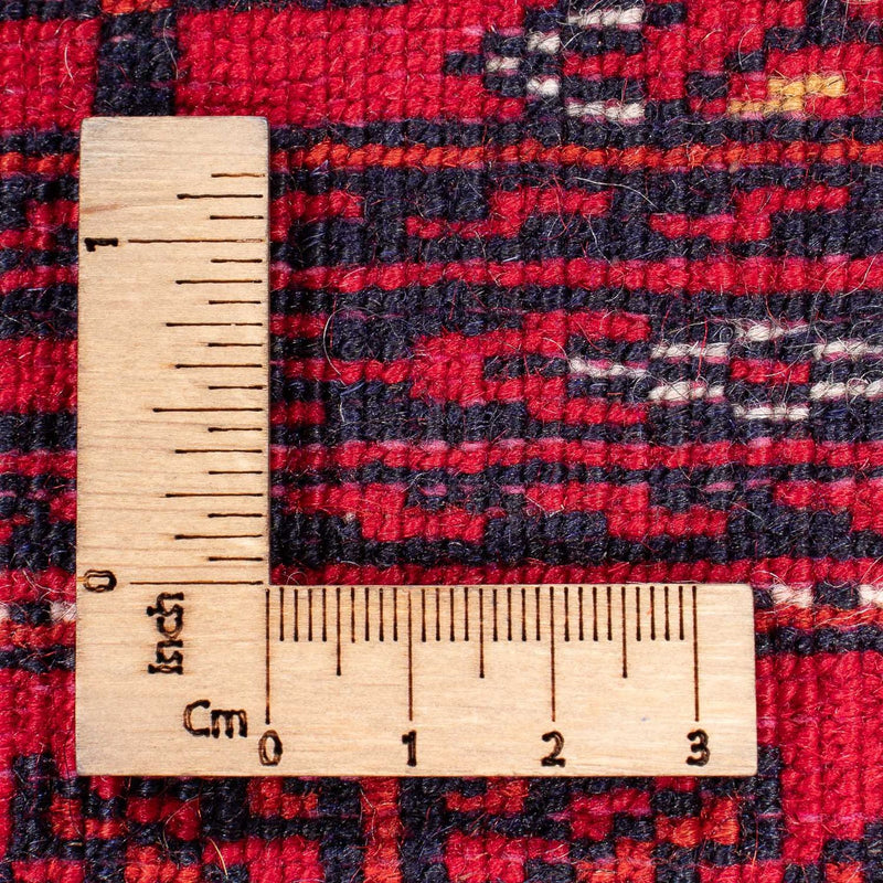 Afghan Teppich 82x190cm - Orientteppich - rot