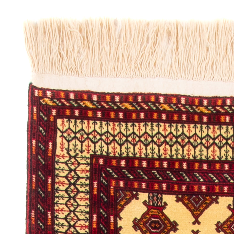 Turkaman Teppich 85x305cm - Orientteppich - beige