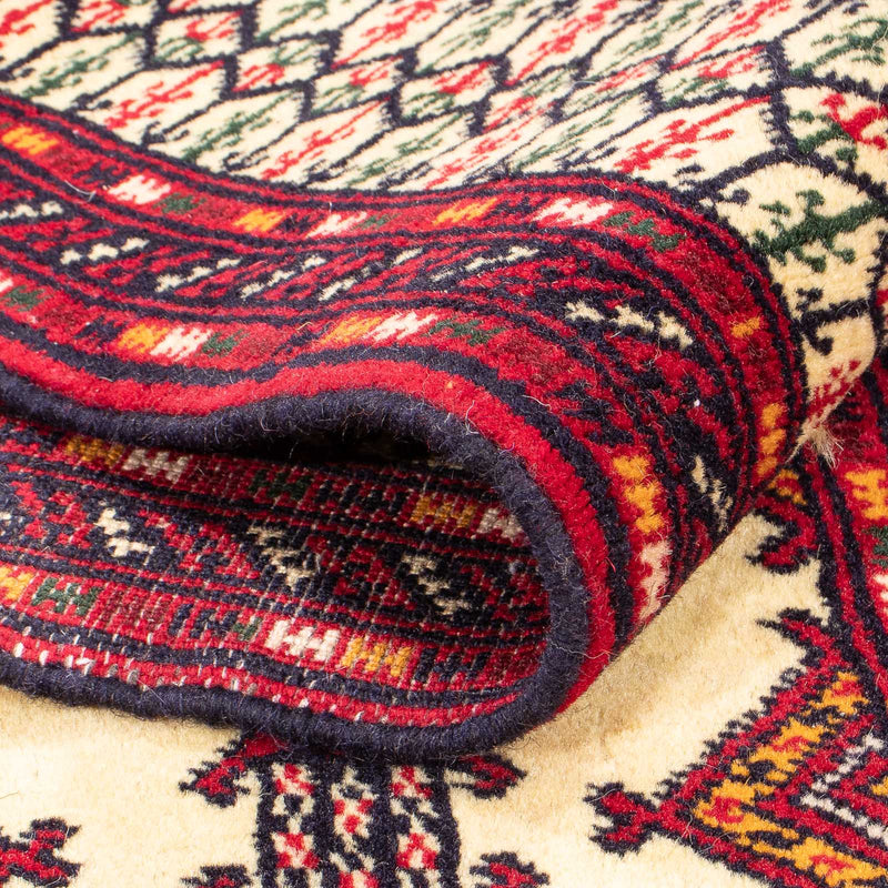 Turkaman Teppich 85x305cm - Orientteppich - beige