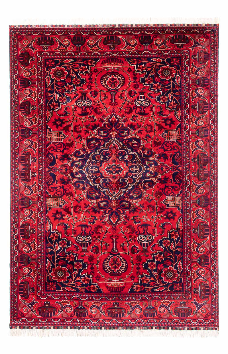 Buchara Teppich 200x290cm - Orientteppich - rot