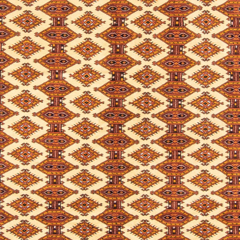 Turkaman Teppich 200x300cm - Orientteppich - beige