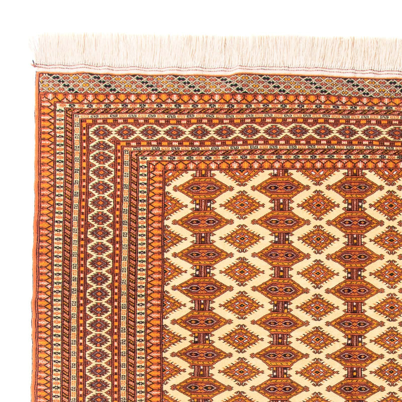 Turkaman Teppich 200x300cm - Orientteppich - beige