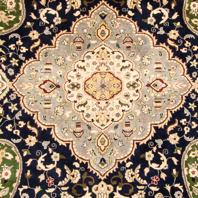 Afghan Teppich 296x389cm - Orientteppich - dunkelblau