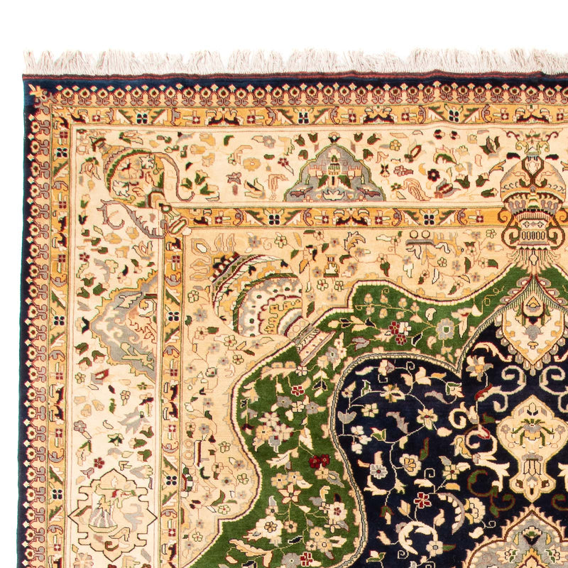 Afghan Teppich 296x389cm - Orientteppich - dunkelblau