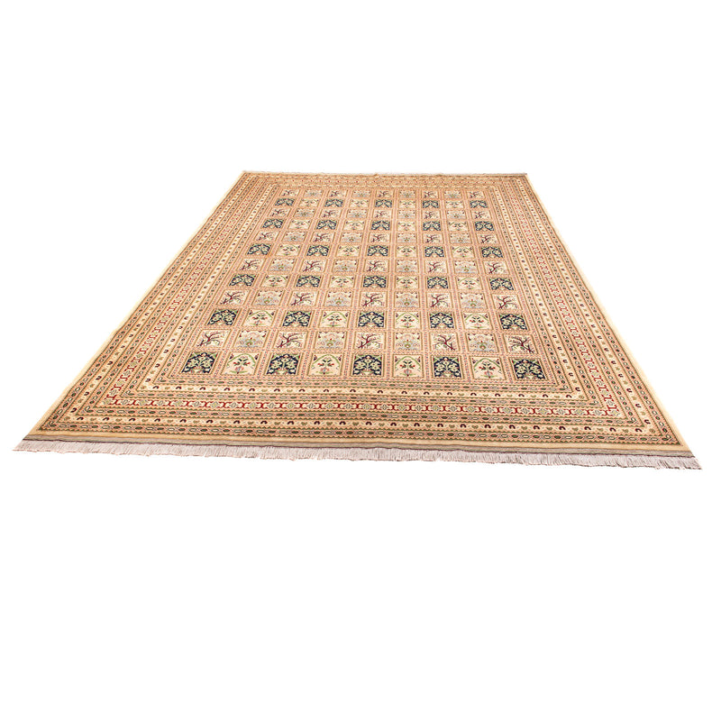 Afghan Teppich 296x400cm - Orientteppich - beige