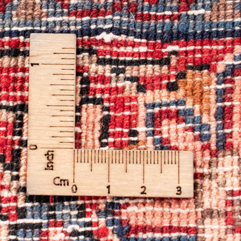 Malayer Teppich 134x264cm - Perserteppich - dunkelblau