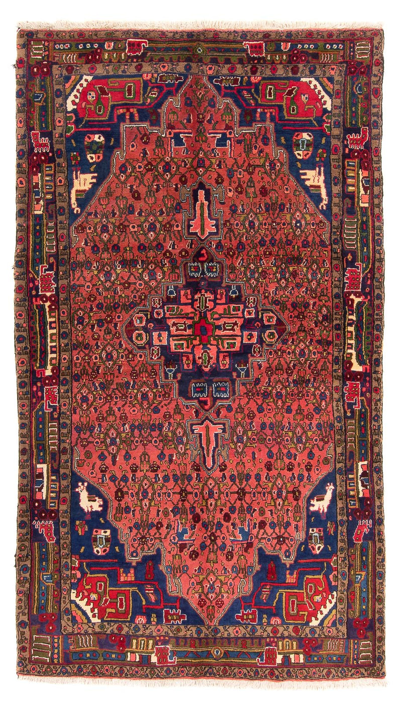 Perserteppich - Nomadic - 150 x 255 cm - rot