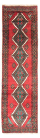Hamadan Teppich 80x275cm - Perserteppich - terrakotta
