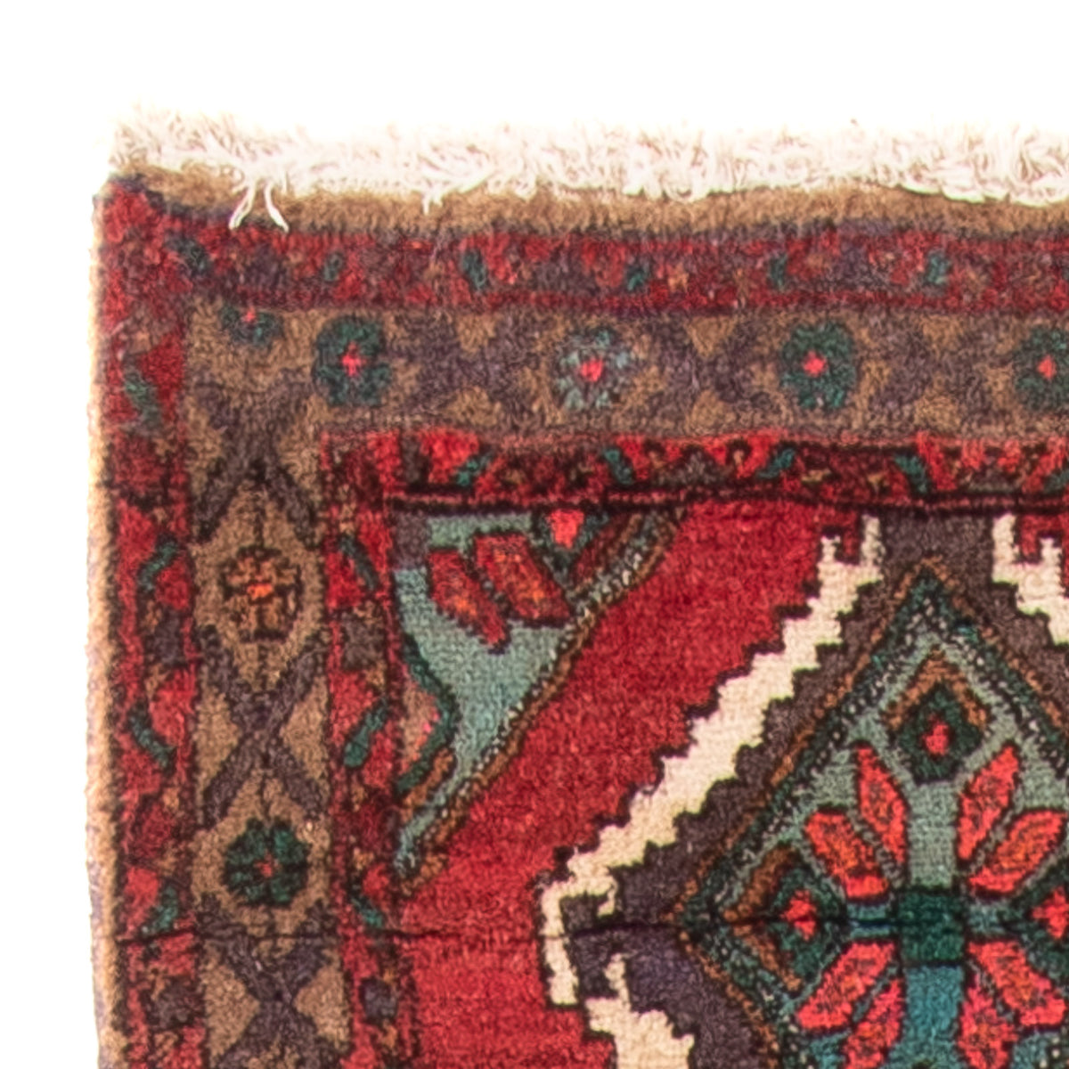 Hamadan Teppich 80x275cm - Perserteppich - terrakotta