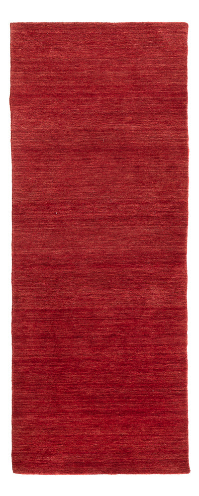 Loribaft Loom Teppich 80x200cm - Wollteppich - rot