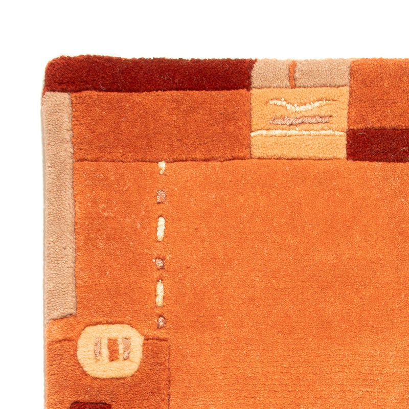 Nepal Teppich - 60 x 90 cm - orange