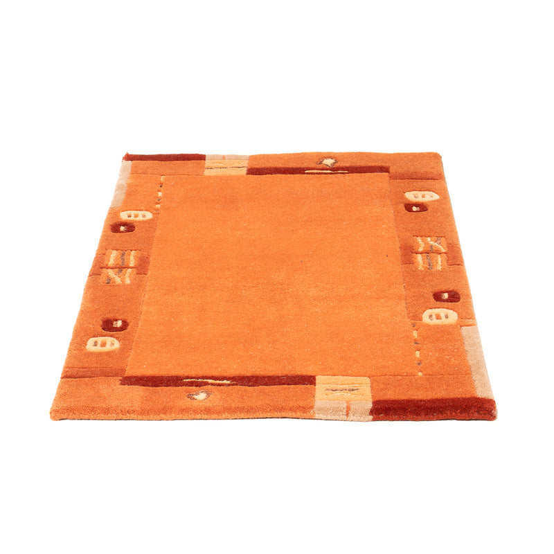 Nepal Teppich - 60 x 90 cm - orange