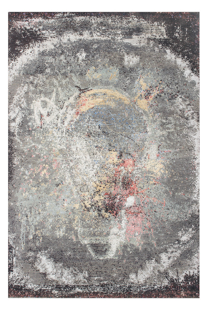 Designer Teppich 167x248cm - mehrfarbig