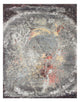 Designer Teppich 195x250cm - mehrfarbig
