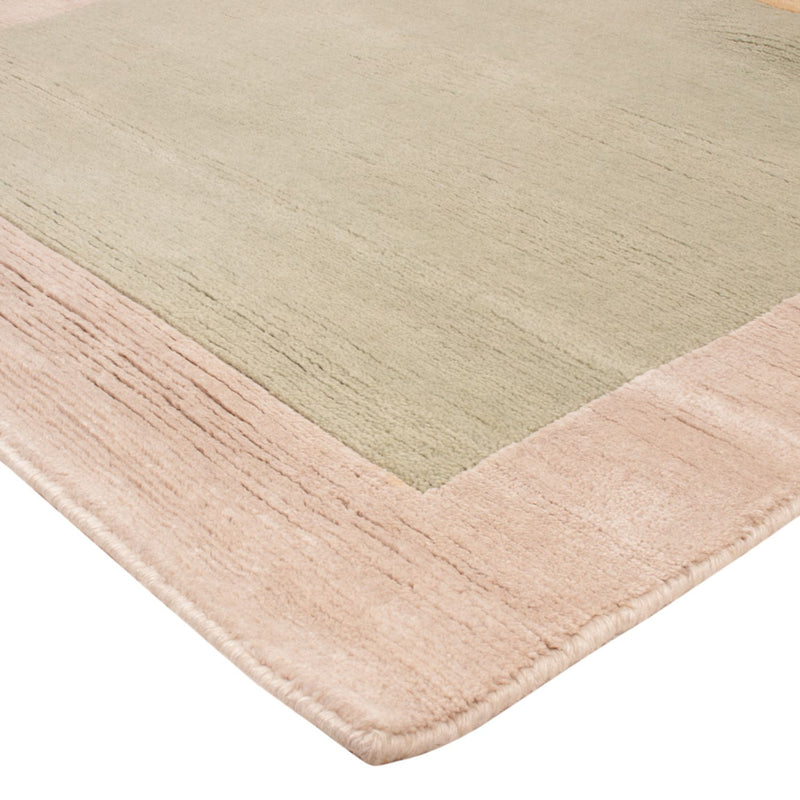 Designer Teppich 167x243cm - grün