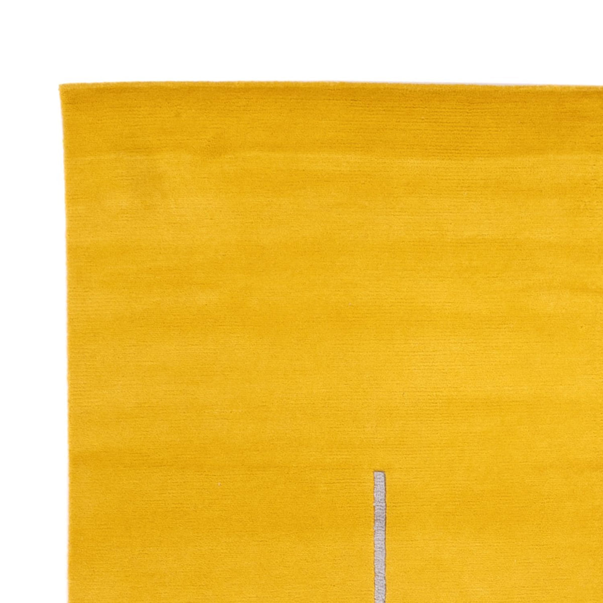Designer Teppich 171x242cm - gold