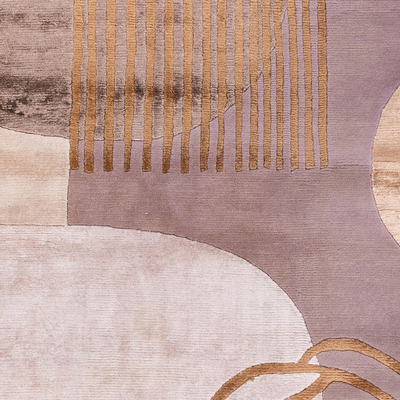 Designer Teppich 166x241cm - beige
