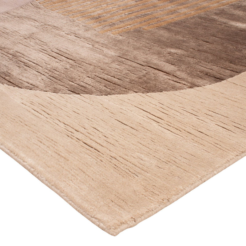 Designer Teppich 166x241cm - beige