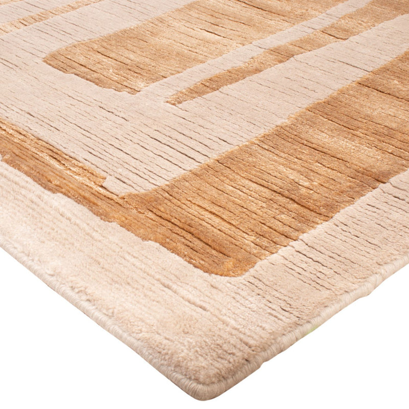 Designer Teppich - 176 x 240 cm - beige