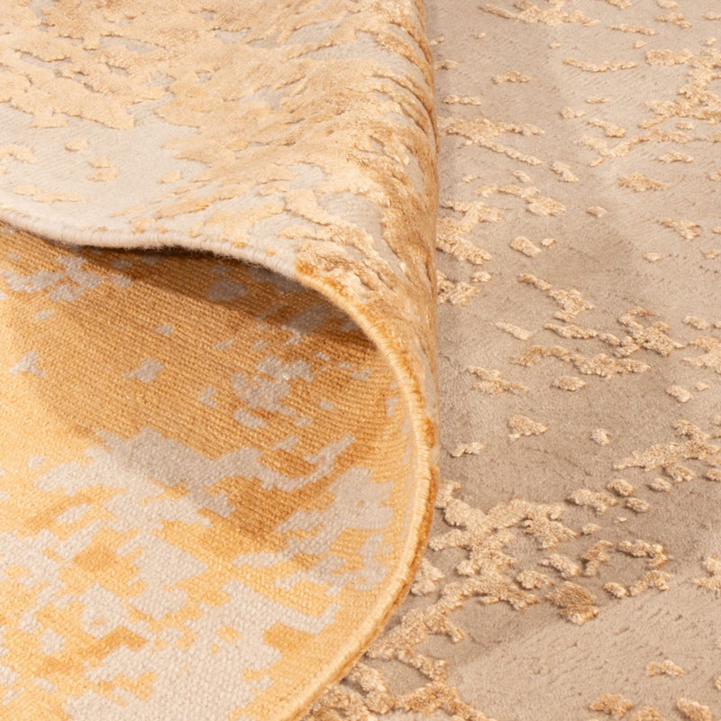 Designer Teppich - 171 x 246 cm - gold