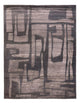 Designer Teppich 179x241cm - anthrazit